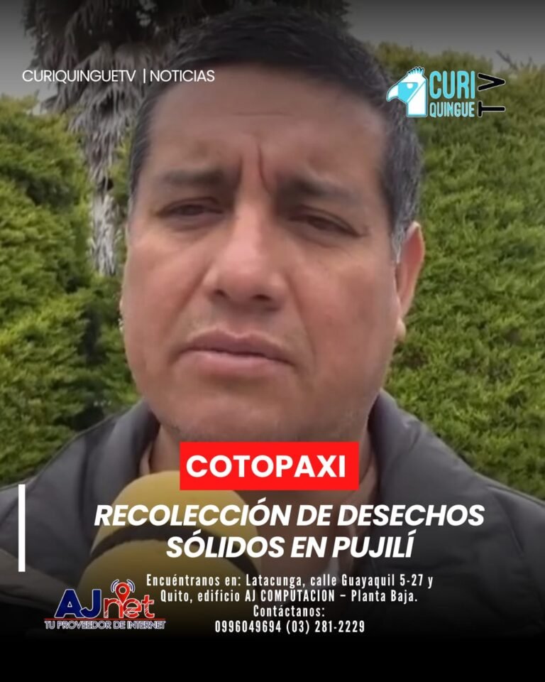 La recolección de desechos sólidos en el cantón Pujilí se realiza de acuerdo a una planificación, tanto para el sector urbano como el rural, según informó la municipalidad.