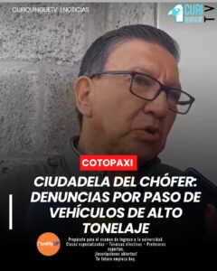 El presidente de la ciudadela del Chófer manifestó que, a pesar de realizar denuncias ante las autoridades