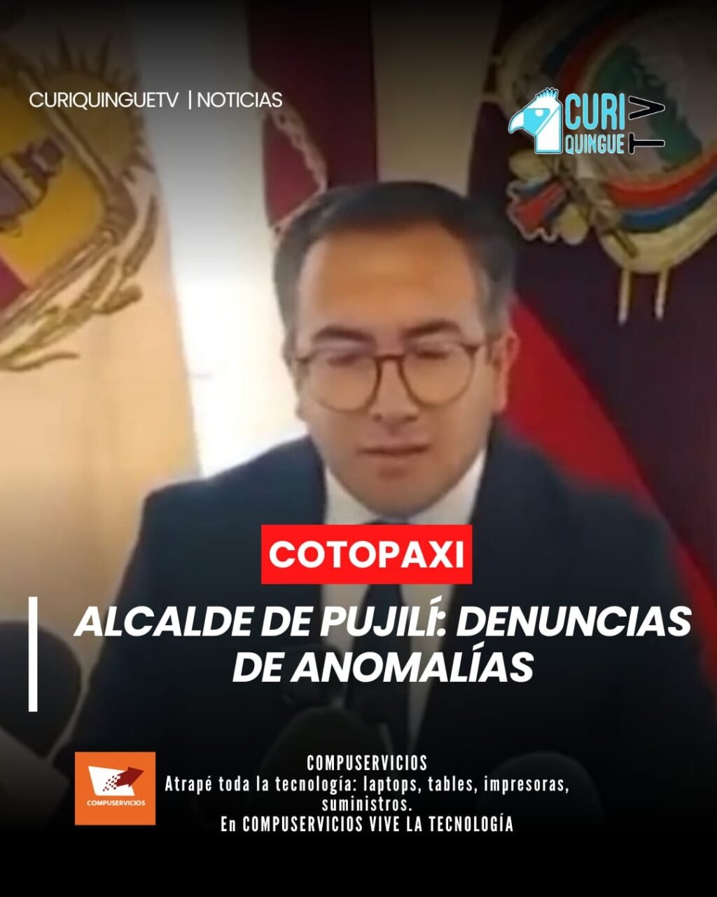 El alcalde subrogante del cantón Pujilí dio detalles de las anomalías que se habrían registrado con la administración del burgo maestre José Arroyo.