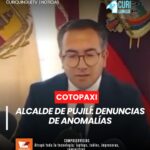 El alcalde subrogante del cantón Pujilí dio detalles de las anomalías que se habrían registrado con la administración del burgo maestre José Arroyo.