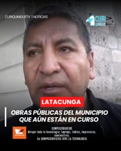 a Dirección de Obras Públicas del Municipio de Latacunga aspira concluir los proyectos que en la actualidad no están en ejecución en el presente año.