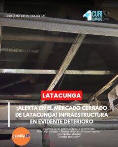 La falta de intervención para mejorar la infraestructura del Mercado Cerrado de Latacunga vuelve a quedar en evidencia.