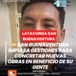 Las autoridades del Gobierno Parroquial de San Buenaventura continúan realizando gestiones ante las instancias seccionales con el objetivo de viabilizar y ejecutar diversos proyectos en favor de la comunidad.