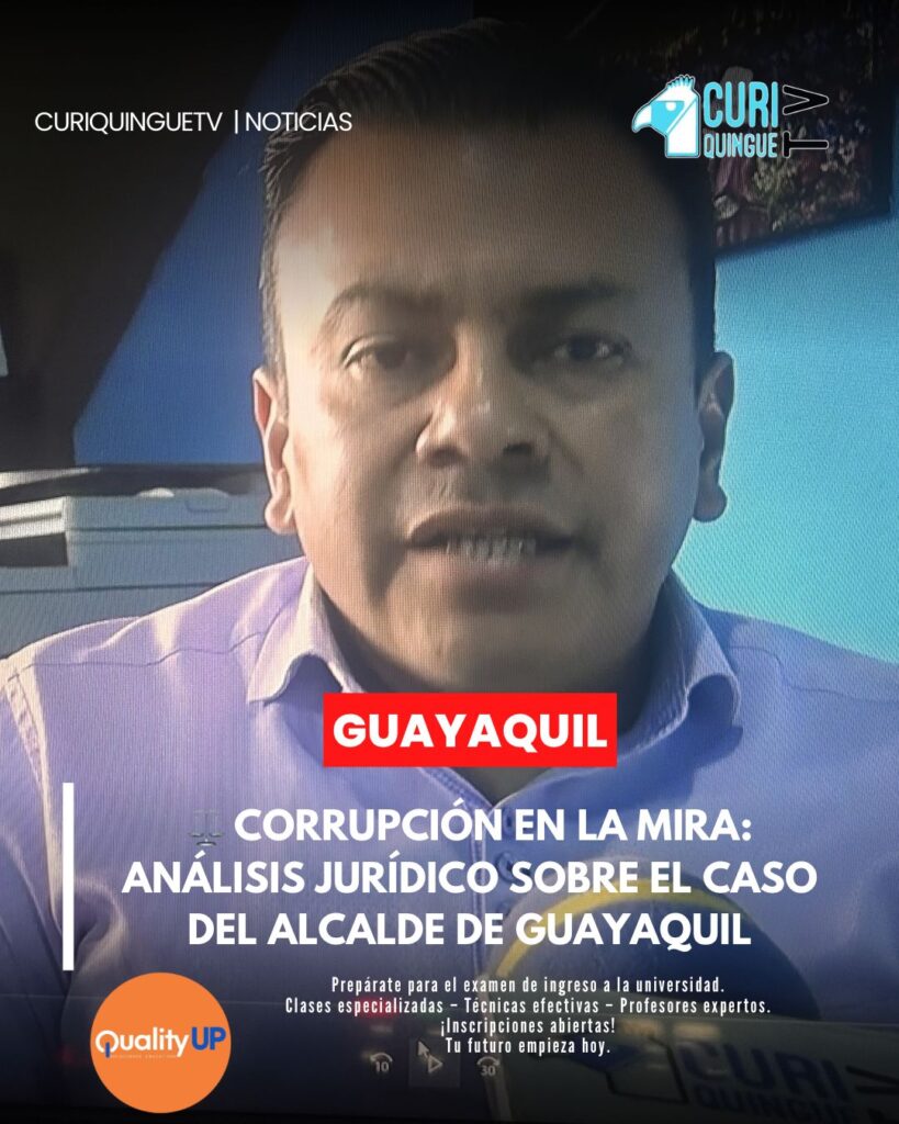Para uno de los constitucionalistas de Cotopaxi, el país atraviesa un momento complejo marcado por diversos casos de presunta corrupción en distintas instancias del sector público.
