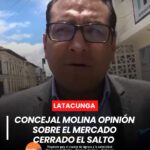 La situación del Mercado Cerrado de Latacunga vuelve a estar en el centro del debate. El concejal Cristian Molina alertó sobre el estado crítico de su infraestructura,