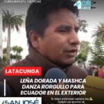 🟣 LEÑA DORADA Y MASHCA DANZA, EMBAJADORES DE LA CULTURA Y EL TURISMO DE LATACUNGA 📺 Curiquingue TV #Latacunga | Los elencos culturales Leña Dorada y Mashca Danza fueron designados como Embajadores de la Cultura y el Turismo por el Municipio de Latacunga, en reconocimiento a su destacada trayectoria y su aporte a la difusión del arte ecuatoriano en escenarios internacionales. Ambas agrupaciones han representado al país en importantes eventos, como el Tercer Festival Internacional de Danzas realizado en Chiclayo, Perú, y han recibido invitaciones para presentarse en México, Colombia y Nicaragua, llevando la música y danza tradicional ecuatoriana a nuevos públicos. Su labor fortalece la identidad cultural y posiciona el talento local en el ámbito internacional, convirtiéndose en un verdadero orgullo para Latacunga y el Ecuador. #CuriquingueTV #Cultura #Latacunga #EmbajadoresCulturales #OrgulloEcuatoriano