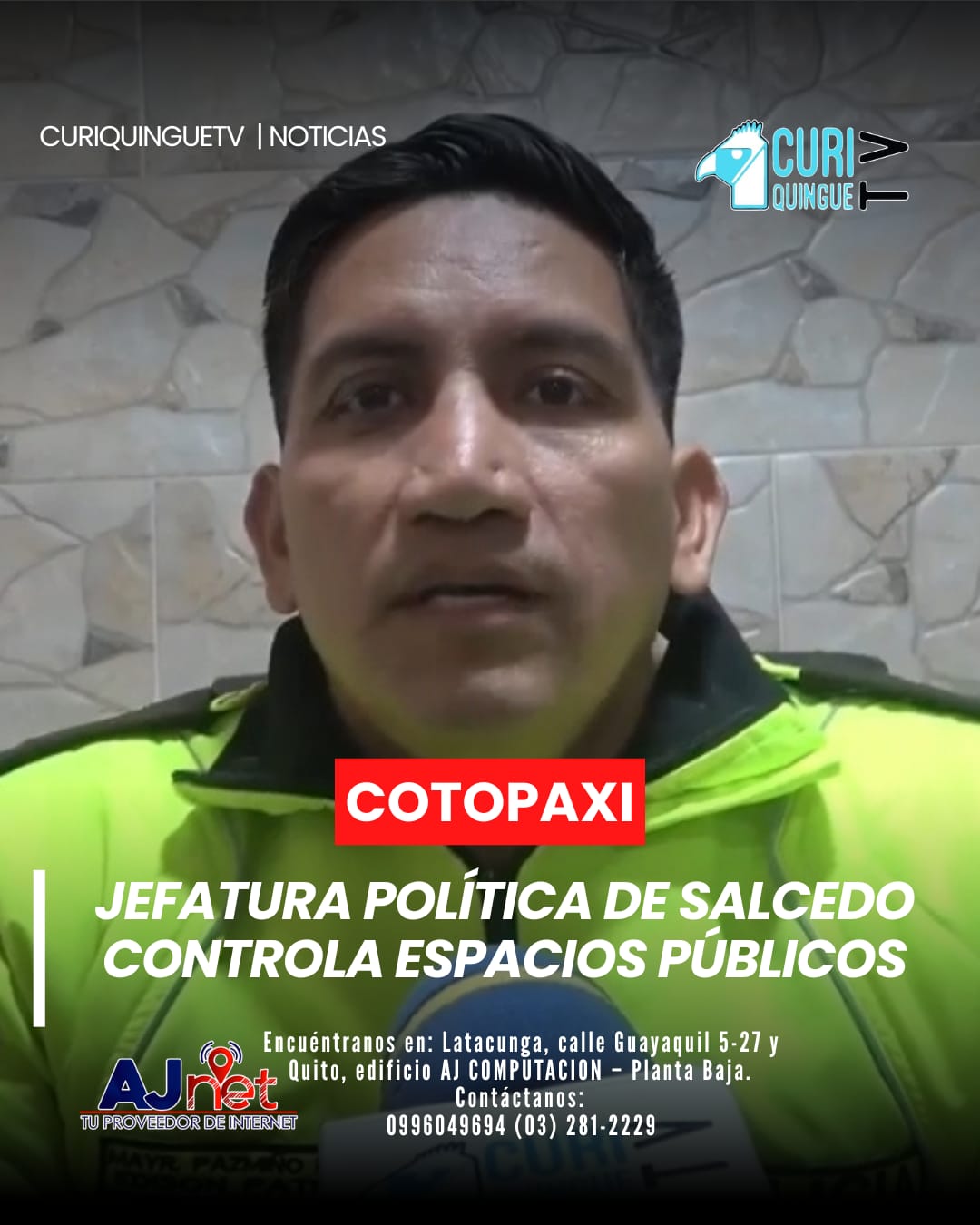 La Policía del Distrito Salcedo mantiene activos los operativos de control en distintos sectores del cantón, con el objetivo de fortalecer la seguridad ciudadana, preservar el orden público y garantizar la tranquilidad de la població