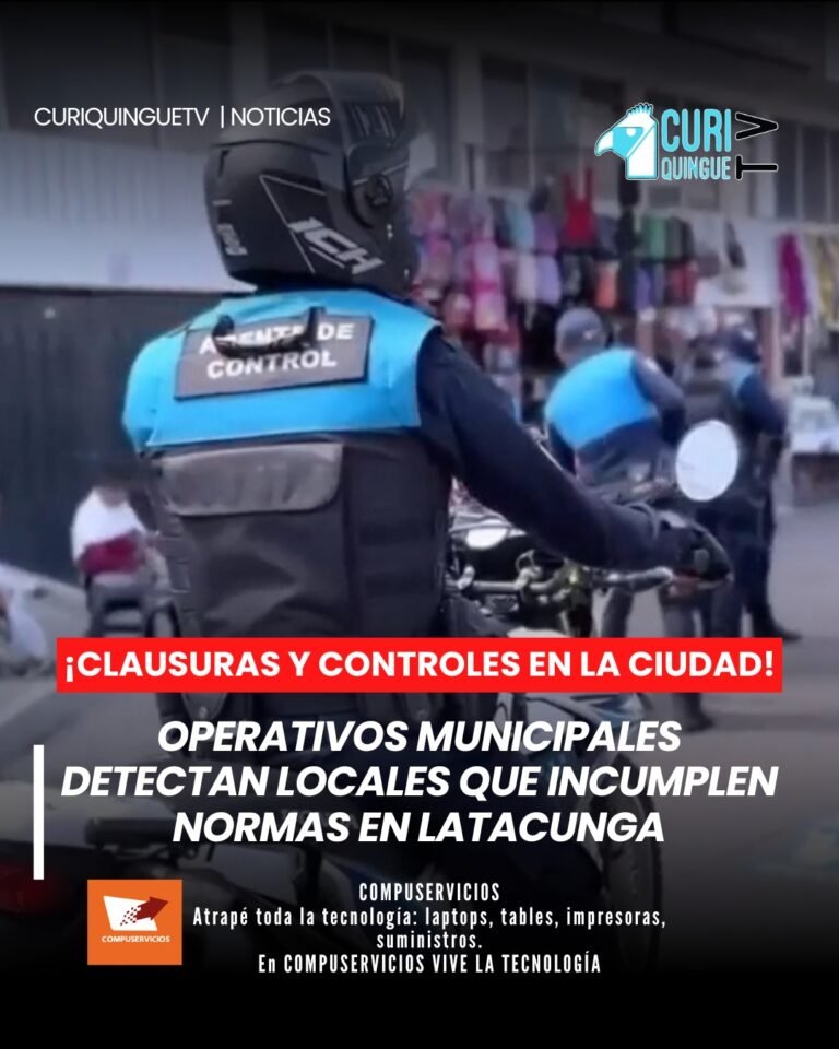 La Dirección de Seguridad Ciudadana del Municipio de Latacunga continúa ejecutando operativos de control en diferentes sectores de la ciudad.