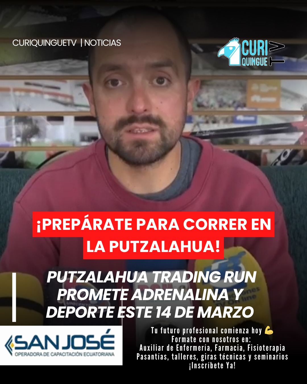 Los amantes del running ya tienen cita: el próximo 14 de marzo se realizará la carrera Putzalahua Trading Run.