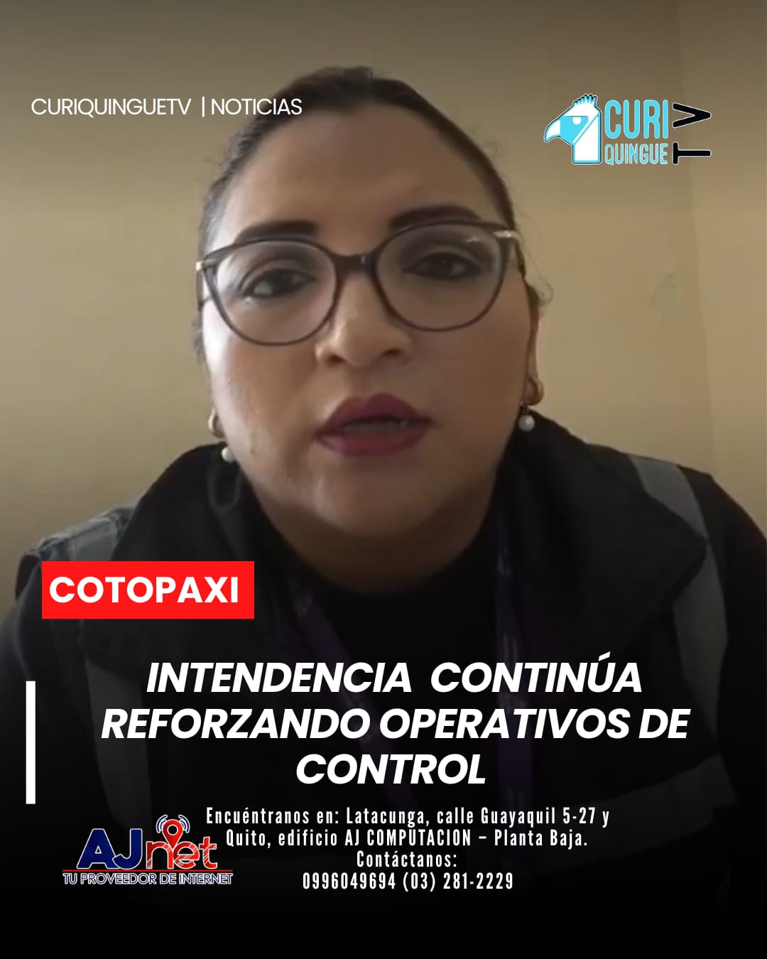 La Intendencia de Policía de Cotopaxi llevó a cabo operativos de control en cantones y parroquias rurales de la provincia.