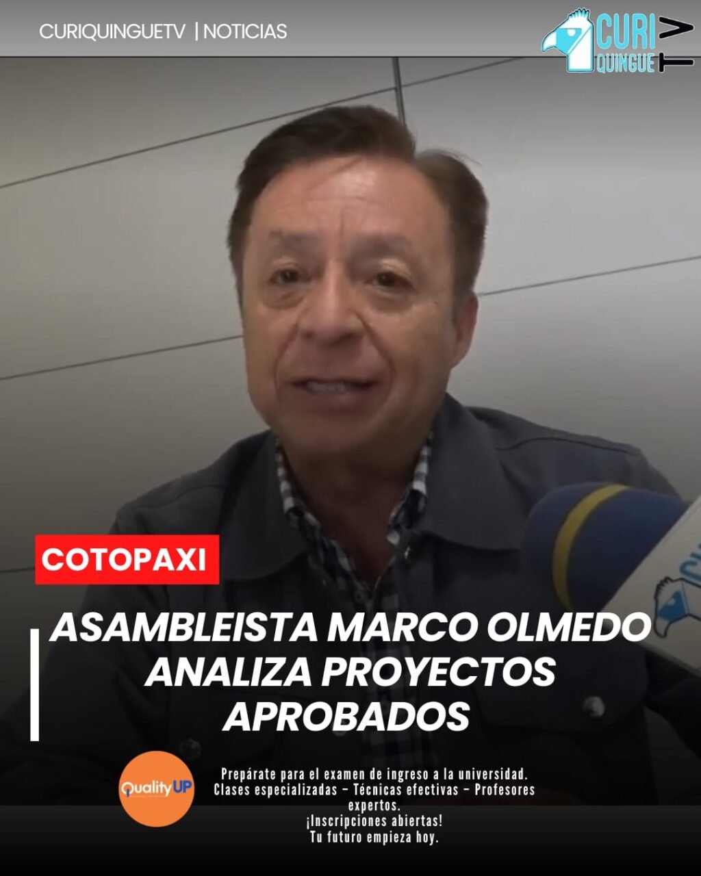 El legislador por Cotopaxi, Marco Olmedo, analizó los proyectos de ley aprobados recientemente en la Asamblea Nacional del Ecuador, destacando su impacto en el desarrollo del país.