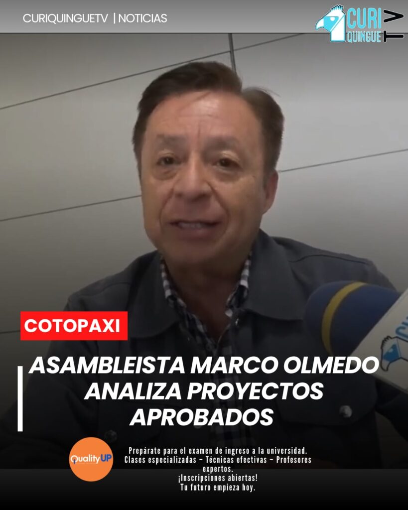 El legislador por Cotopaxi, Marco Olmedo, analizó los proyectos de ley aprobados recientemente en la Asamblea Nacional del Ecuador, destacando su impacto en el desarrollo del país.