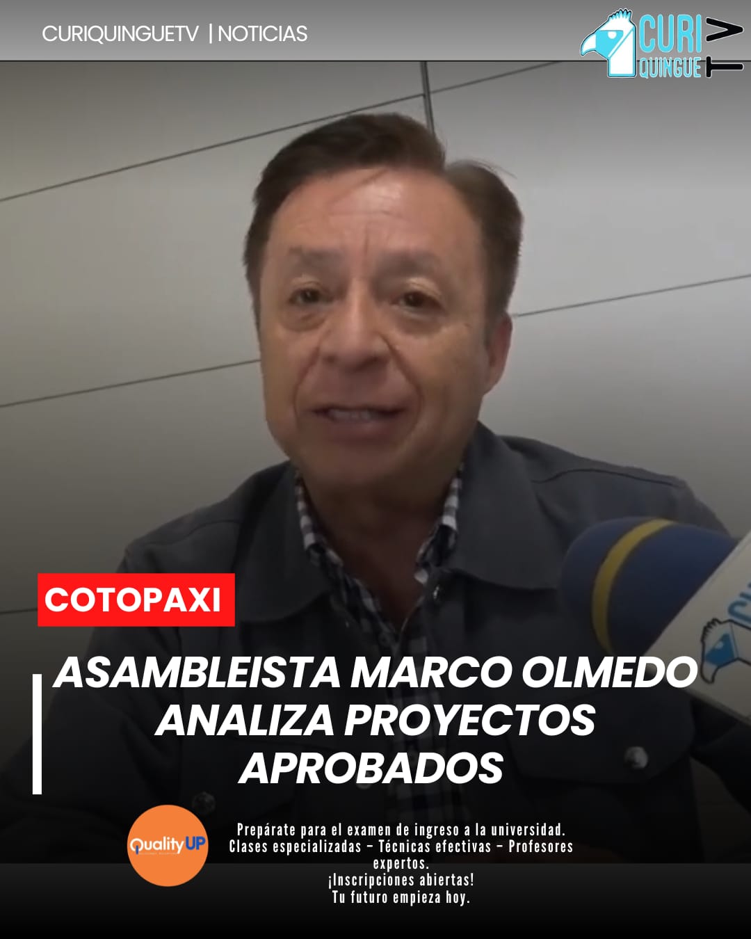 El legislador por Cotopaxi, Marco Olmedo, analizó los proyectos de ley aprobados recientemente en la Asamblea Nacional del Ecuador, destacando su impacto en el desarrollo del país.
