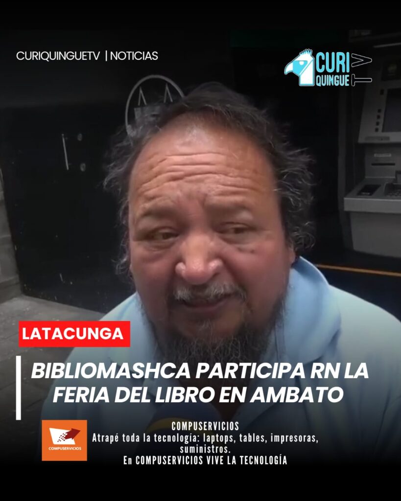El proyecto BiblioMashca representó a Latacunga en una feria del libro desarrollada el fin de semana en la parroquia Izamba, en el cantón Ambato.