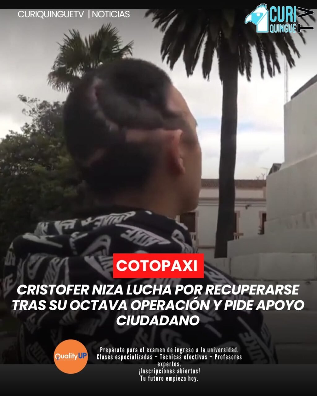 Cristofer Niza atraviesa uno de los momentos más difíciles de su vida en su camino hacia la recuperación. Luego de haber superado su octava intervención quirúrgica, ahora enfrenta una nueva etapa enfocada en su rehabilitación.