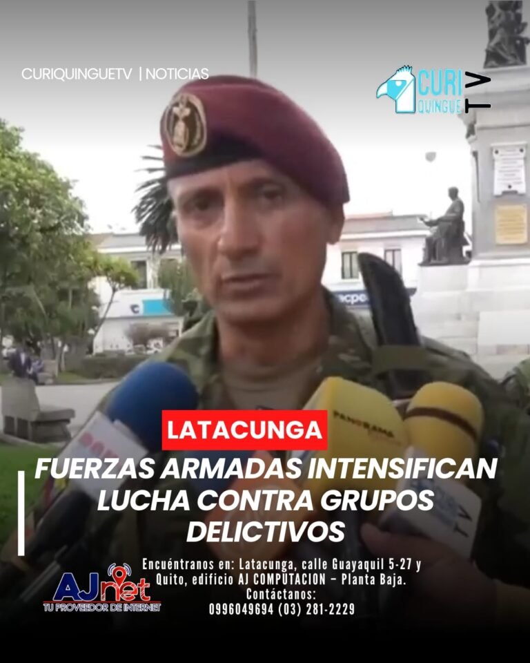 El Ejército Ecuatoriano continúa desarrollando operaciones en distintas regiones del país como parte de las acciones para combatir a los grupos delictivos organizados.
