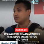 La Dirección Nacional de Policía Especializada para Niños, Niñas y Adolescentes (DINAPEN) continúa ejecutando controles y operativos en varios sectores del país como parte de su labor de prevención y protección.