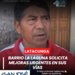 Directivos del barrio La Laguna presentaron varios requerimientos ante el Municipio de Latacunga, entre ellos la mejora de las vías del sector, que según los moradores se encuentran en mal estado.