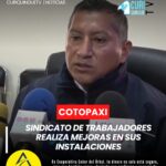 El presidente del sindicato de trabajadores informó que actualmente se realizan trabajos de remodelación en varios enseres e implementos destinados al uso de los trabajadores.