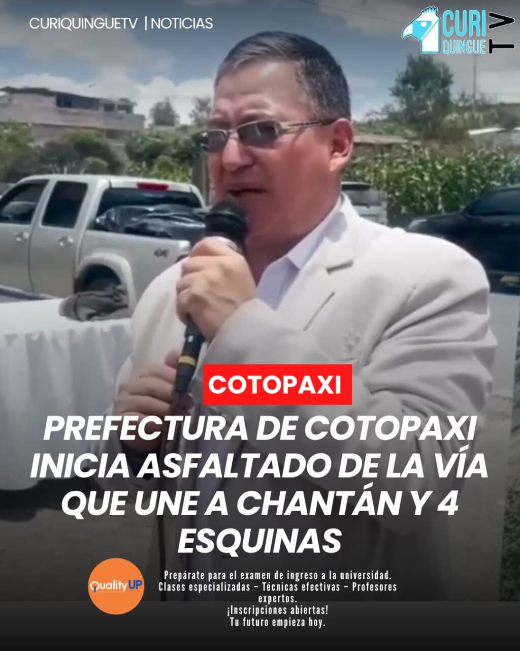 Durante las últimas horas se han registrado varios hechos importantes en Cotopaxi, relacionados con obras, seguridad, invierno y decisiones políticas que generan debate ciudadano.