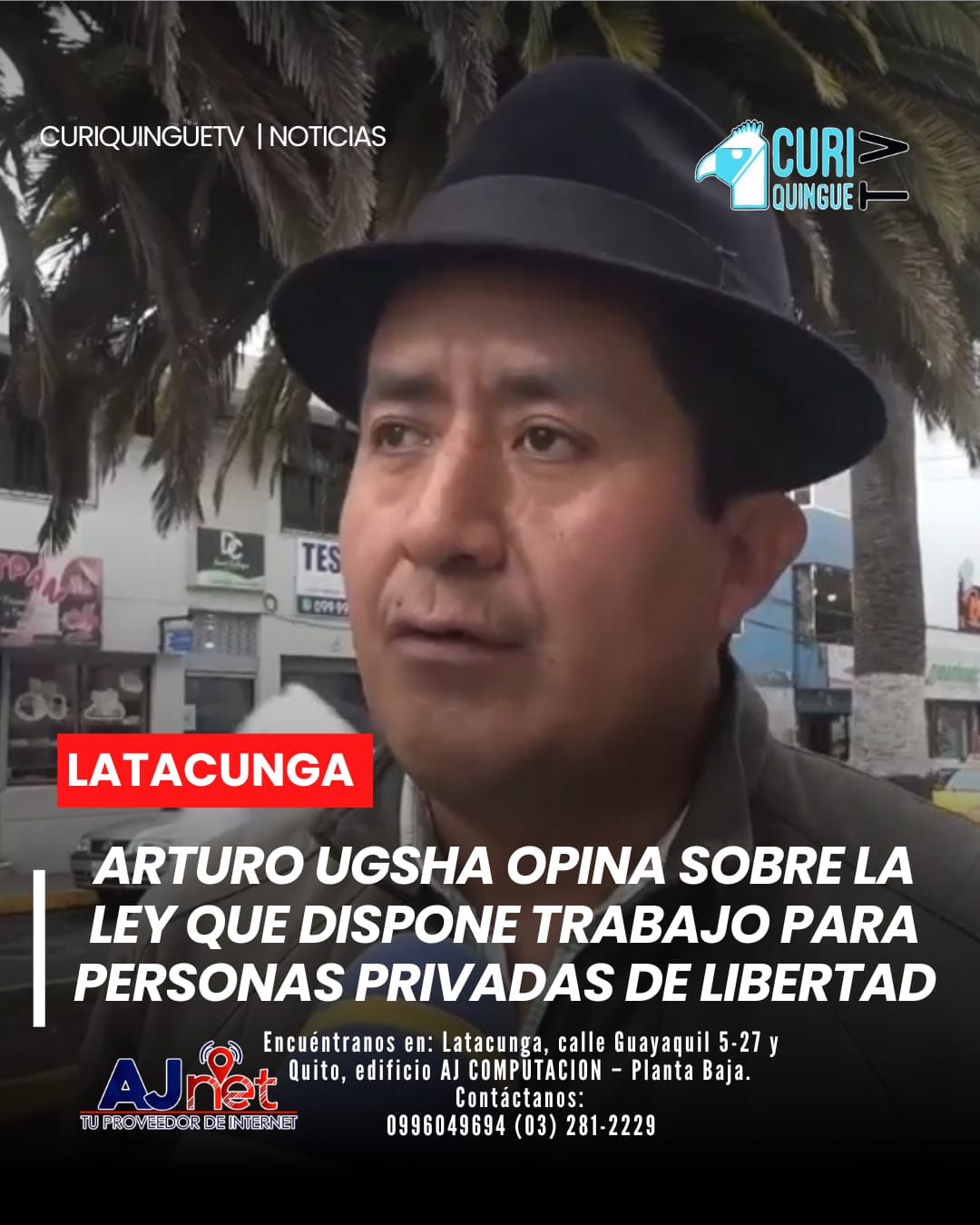👍 Comente, comparta y reaccione para que más ciudadanos se mantengan informados. #Cotopaxi #Latacunga #Saquisilí #Noticias #CuriquingueTV #Ecuador