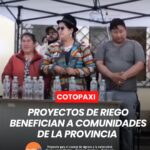 Gobierno Provincial ejecuta obras de riego para fortalecer la producción agrícola 💧🌱 La Dirección de Riego y Drenaje del Gobierno Provincial de Cotopaxi continúa ejecutando varios proyectos orientados a mejorar los sistemas de agua para riego en distintas comunidades de la provincia. Estas obras buscan fortalecer la producción agrícola, optimizar el uso del recurso hídrico y apoyar a los agricultores que dependen del riego para el desarrollo de sus cultivos. #Cotopaxi #Riego #Agricultura #Producción