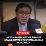 Durante el Domingo de Ramos, autoridades religiosas invitan a vivir esta fecha con fe y responsabilidad ambiental 🙏🌿