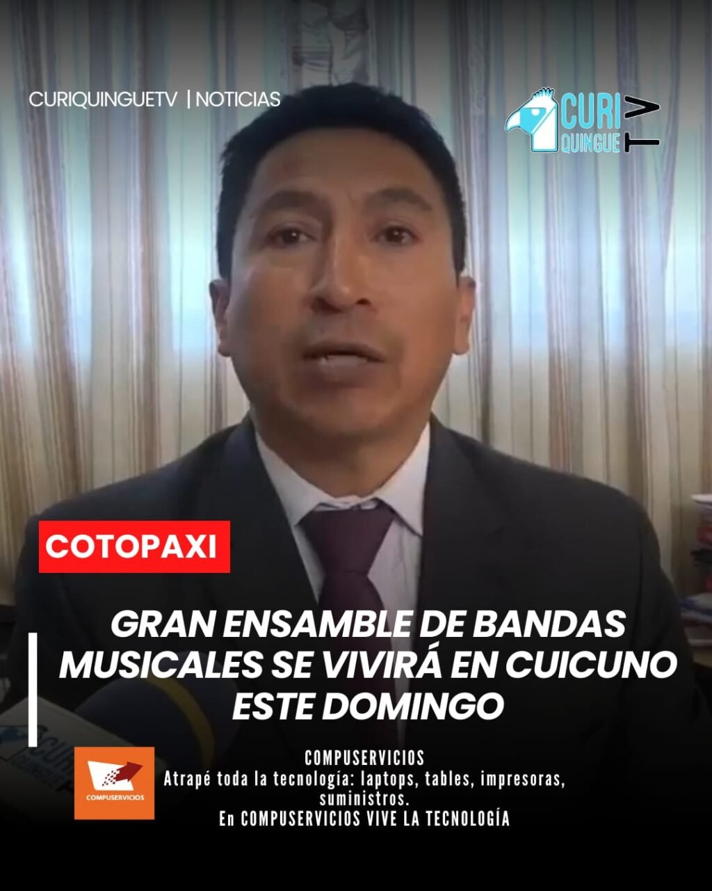 Bandas estudiantiles se preparan para un gran evento en Cuicuno 🎺✨