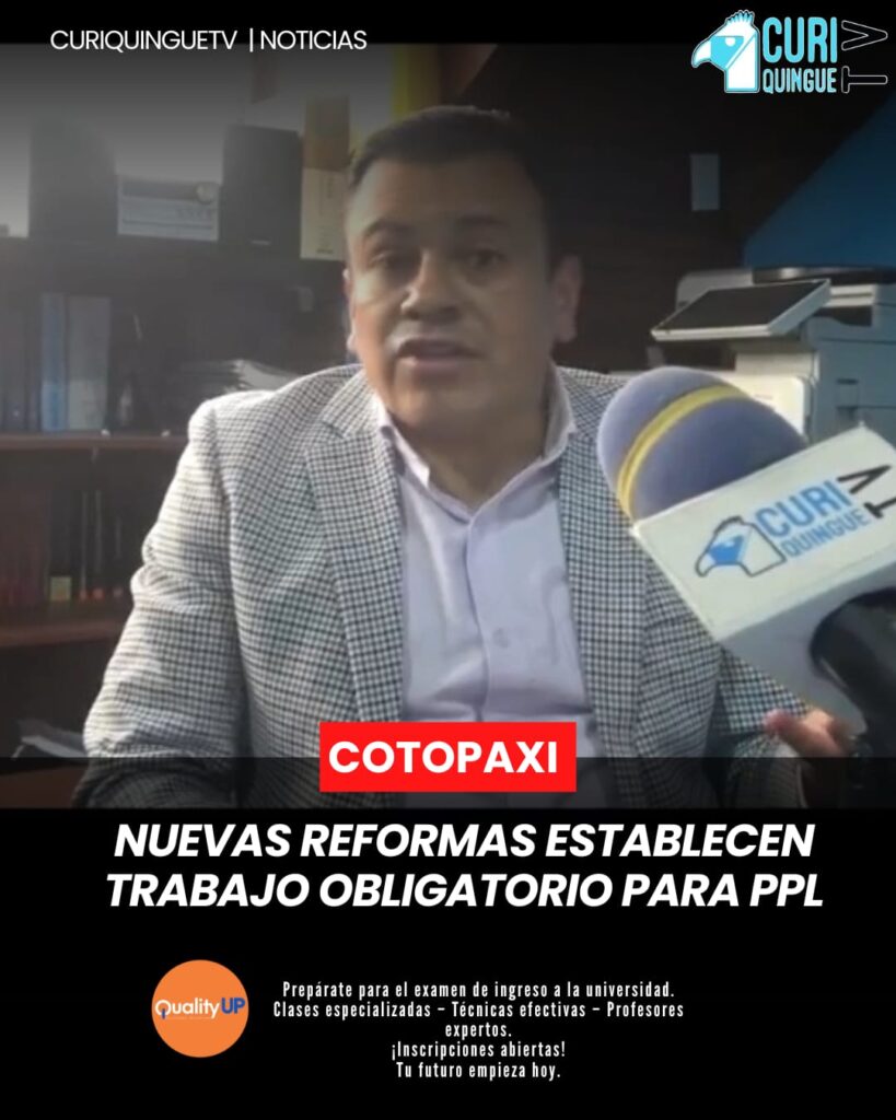 Desde marzo, personas privadas de libertad deberán trabajar obligatoriamente en el país