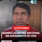 Dirigentes de La Laguna gestionan ante el Municipio de Latacunga el adoquinamiento de calles 🚜 👥 Moradores consideran esta obra clave para mejorar su calidad de vida.