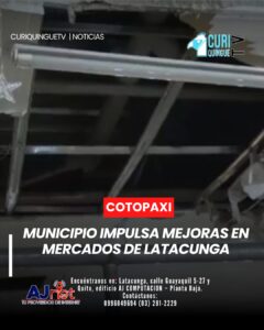 🛠️ Mejoras en mercados de Latacunga 🏪 Anuncian trabajos en el Mercado Cerrado y El Salto para fortalecer el comercio local. 💬 ¿Qué le hace falta a estos espacios? #Latacunga #Comercio