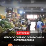 Pese a gestiones realizadas, aún no se ejecutan trabajos en el mercado cerrado de Latacunga