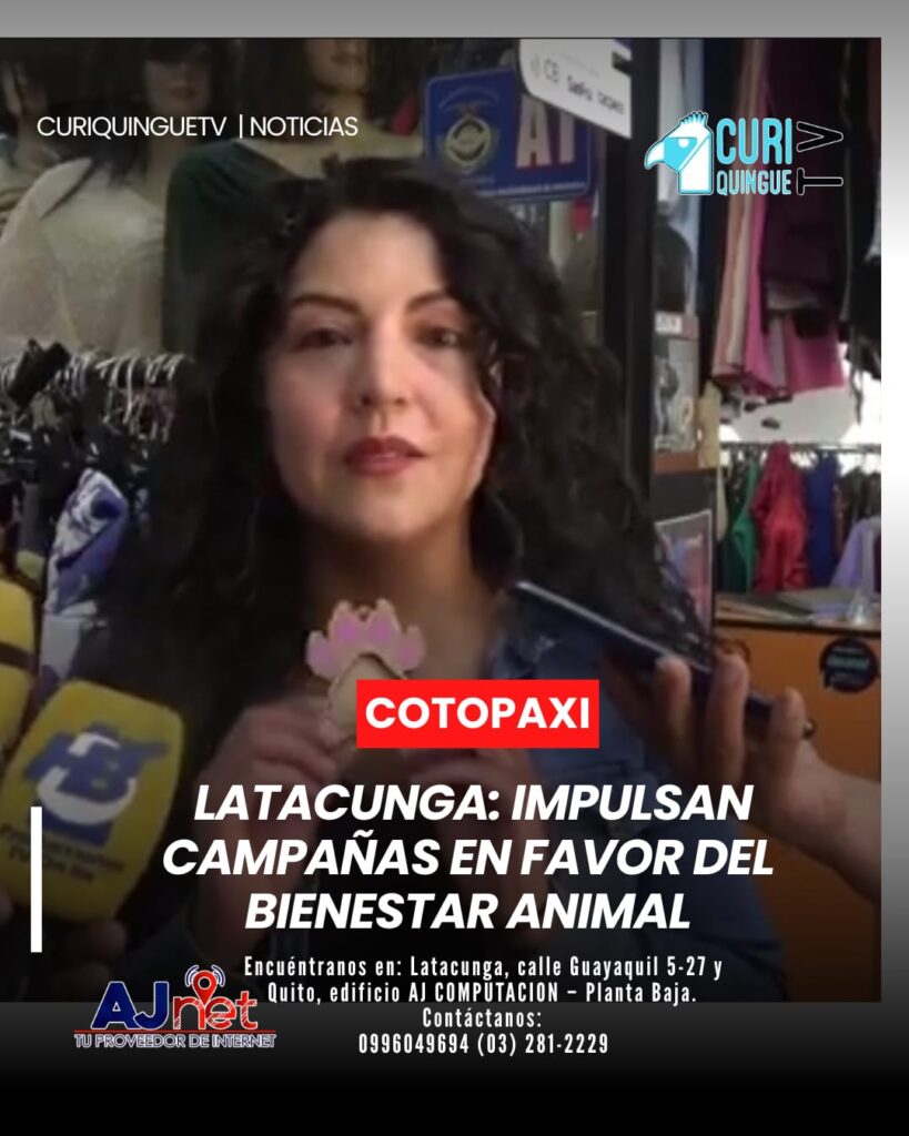 Adriana Páez, representante de Latacunga Animalista, destacó acciones en favor del bienestar animal 🐶