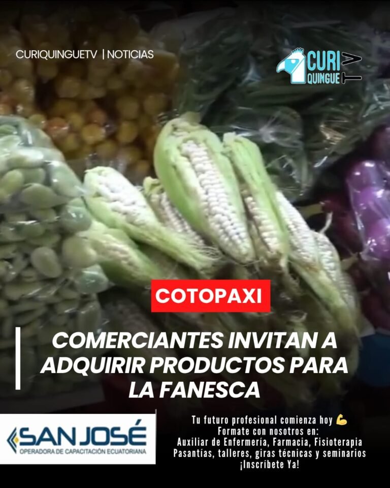 En el mercado cerrado de Latacunga ya se puede encontrar gran variedad de ingredientes para preparar la tradicional fanesca