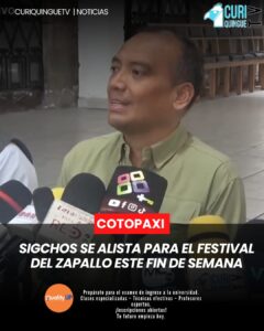 🟠 #ATENCIÓN | Sigchos se alista para recibir a miles de visitantes 🎃 📍 #Sigchos El tradicional Festival del Zapallo llega este fin de semana con una propuesta llena de cultura, gastronomía y producción local. 👉 Autoridades invitan a toda la provincia a ser parte de este evento que impulsa el turismo y la economía del cantón. 💬 ¿Te animas a visitar Sigchos? #FestivalDelZapallo #Cotopaxi #TurismoEcuador #CuriquingueNoticias