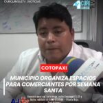 🔴 5. Organización por Semana Santa en Latacunga 🟣 Con motivo de Semana Santa, autoridades municipales coordinan la ubicación de comerciantes para la venta de productos tradicionales como los utilizados en la fanesca. La medida busca mantener el orden y la seguridad en la ciudad. #Latacunga #SemanaSanta #Fanesca