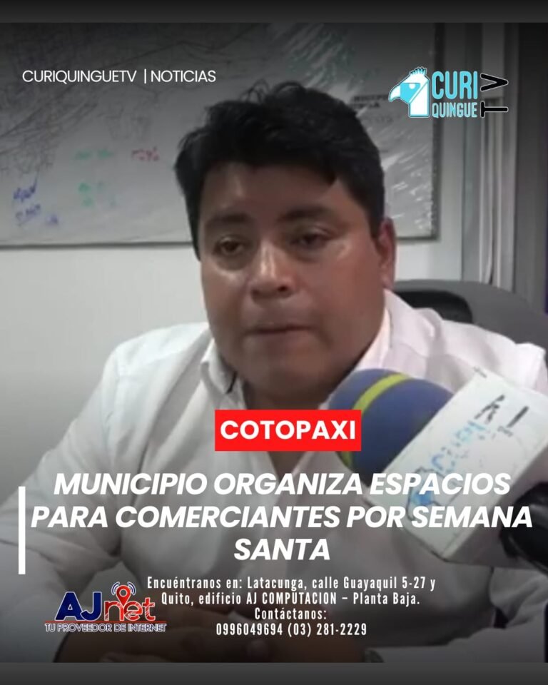 🔴 5. Organización por Semana Santa en Latacunga 🟣 Con motivo de Semana Santa, autoridades municipales coordinan la ubicación de comerciantes para la venta de productos tradicionales como los utilizados en la fanesca. La medida busca mantener el orden y la seguridad en la ciudad. #Latacunga #SemanaSanta #Fanesca