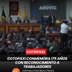 🔴 7. Reconocimiento a servidores públicos 🔵 En el marco de los 175 años de provincialización, la Prefectura de Cotopaxi realizó un acto de reconocimiento a trabajadores por sus años de servicio. El evento resaltó su compromiso con el desarrollo de la provincia. #Cotopaxi175 #Reconocimiento #Prefectura