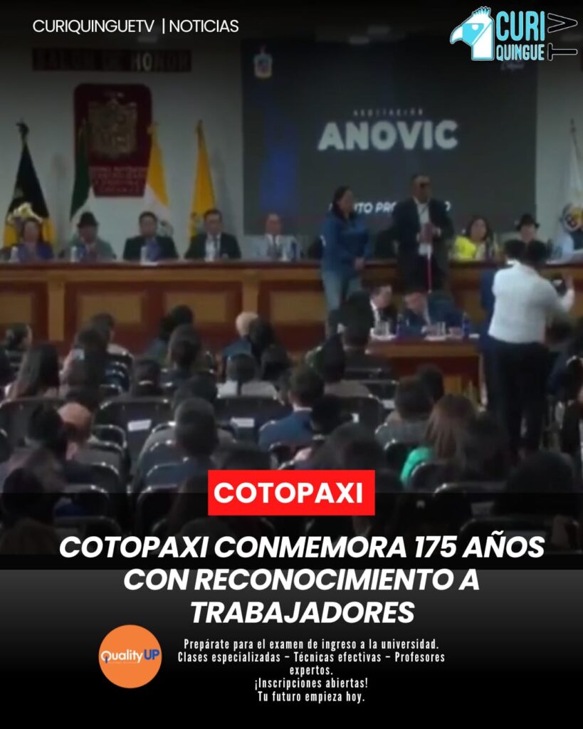 🔴 7. Reconocimiento a servidores públicos 🔵 En el marco de los 175 años de provincialización, la Prefectura de Cotopaxi realizó un acto de reconocimiento a trabajadores por sus años de servicio. El evento resaltó su compromiso con el desarrollo de la provincia. #Cotopaxi175 #Reconocimiento #Prefectura