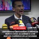 🔵 📚 Educación en crecimiento La Universidad Indoamérica sede Latacunga anunció que en abril de 2026 iniciará un nuevo ciclo académico, incorporando la carrera de Psicología Clínica, ampliando así las oportunidades de formación profesional en la región. #Educación #Latacunga #Cotopaxi