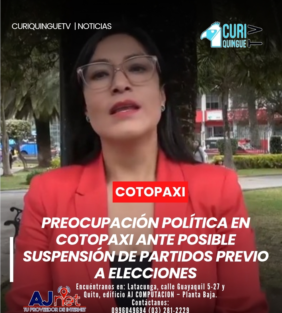 🔴 🗳️ Alerta en el ámbito político La asambleísta Ana Herrera expresó su preocupación ante una posible suspensión de partidos políticos antes del proceso electoral, advirtiendo riesgos para la democracia y la participación ciudadana. #Política #Elecciones #Ecuador