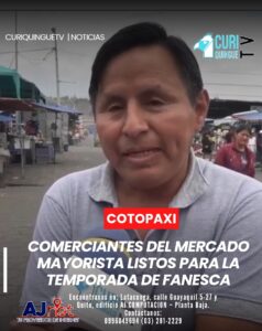 🟠 🥣 Tradición de Semana Santa Por la Semana Santa, comerciantes del Mercado Mayorista de Latacunga se preparan con productos para la elaboración de la tradicional fanesca, esperando alta demanda en estos días. #Tradiciones #Comercio