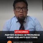 📌 Representante de Avanza Lista 8 en Latacunga se pronuncia sobre elecciones adelantadas.