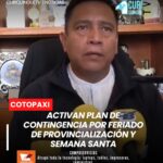 Autoridades refuerzan controles para garantizar la seguridad durante el feriado.