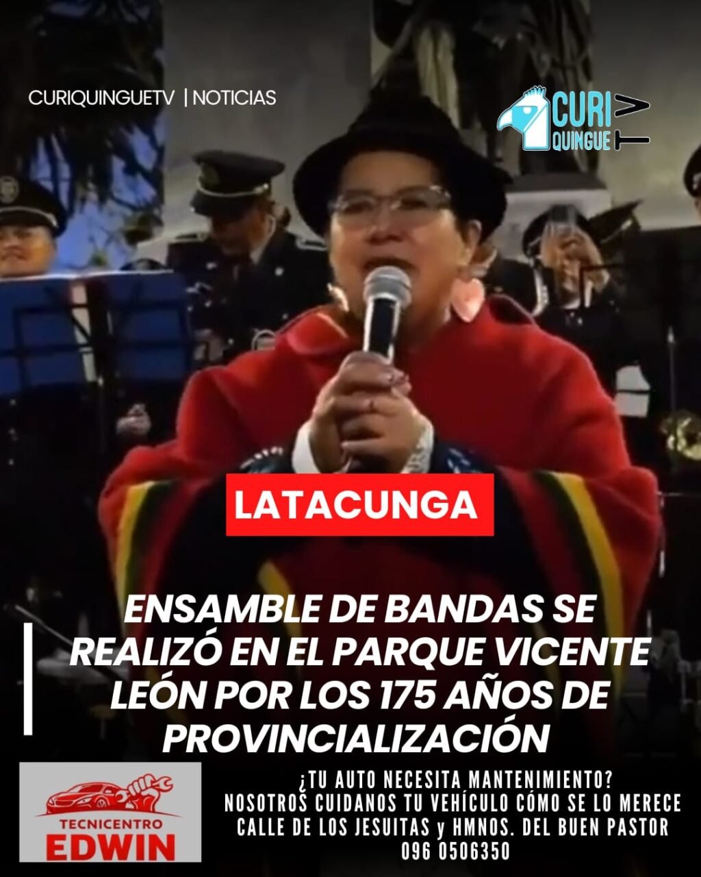 🎺 En el marco de los 175 años de provincialización, se realizó un ensamble de bandas que reunió a músicos y ciudadanía.