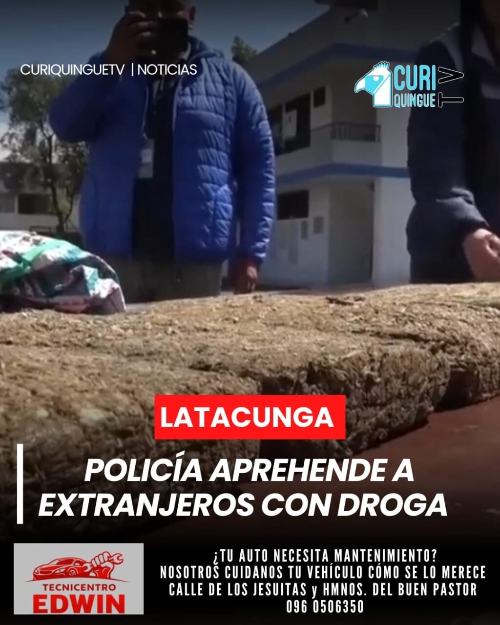 Un operativo policial permitió retirar del mercado varias sustancias ilícitas que iban a ser distribuidas en el cantón.