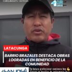 En el barrio Brazales, autoridades salientes de la Junta de Agua Potable presentaron un informe con importantes avances en el servicio básico.