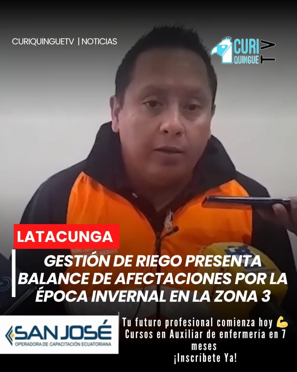 🌧️ Autoridades de Gestión de Riego informaron sobre afectaciones en sistemas hídricos debido a la temporada invernal.
