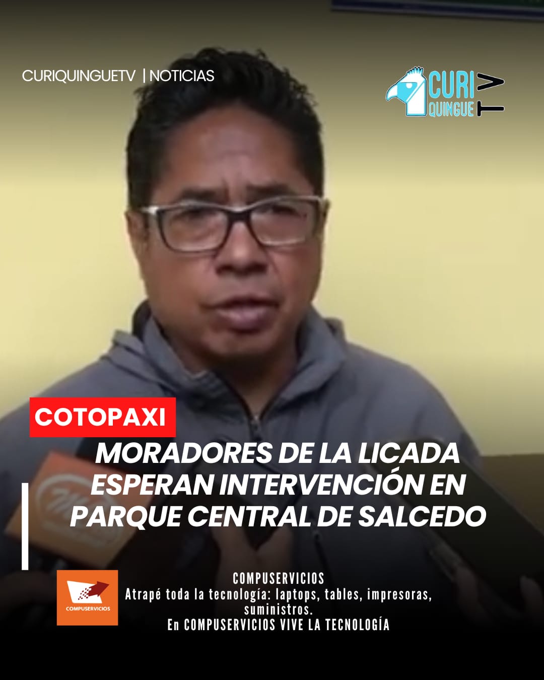 ⚠️ Moradores del barrio La Licada expresan preocupación por el estado del parque central del sector.