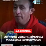 Informa a la ciudadanía que ya se encuentra en la primera etapa de aceptación y postulación del calendario de admisión 2026 - primer periodo.